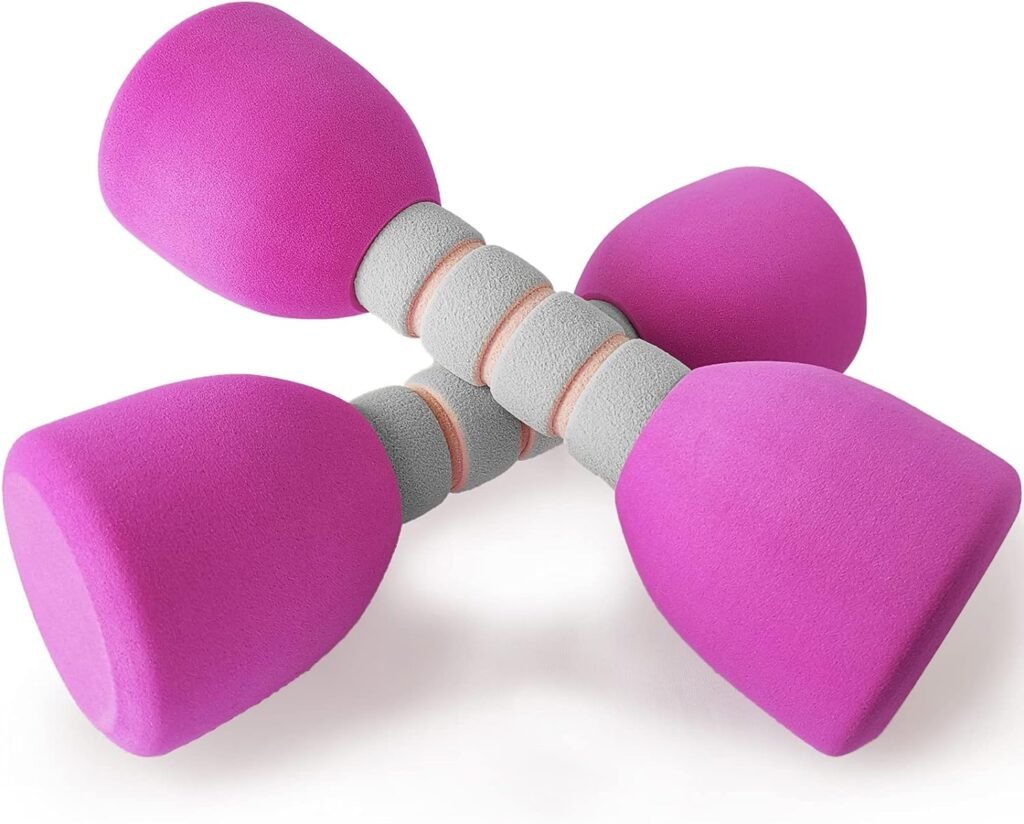 Kids Weight Set - A Pair of 2 Dumbbells for Toddler Childrens Exercise - Foam Dumbbell 1.5lbs Weights Workout Equipment