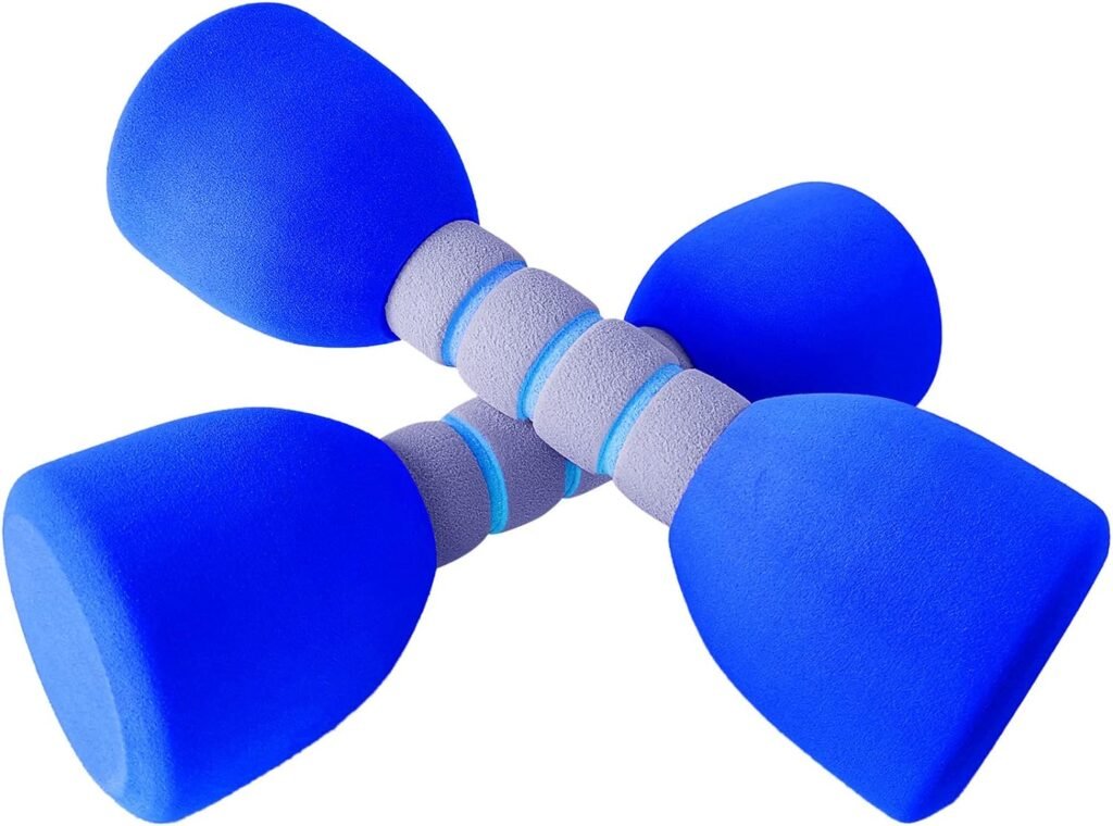 Kids Weight Set - A Pair of 2 Dumbbells for Toddler Childrens Exercise - Foam Dumbbell 1.5lbs Weights Workout Equipment