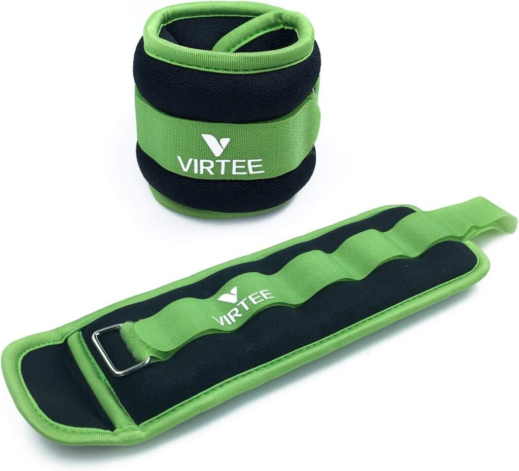 Ankle/Wrist Weights for Women, Men, Kids - Arm Leg Weights Set with Adjustable Strap - Running, Jogging, Gymnastic, Physical Therapy, Fitness - Choice of 1 lb 2 lbs 3 lbs 4 lbs 6 lbs 8 lbs 10 lbs